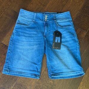 NWT Blue Denim  Bermuda Shorts